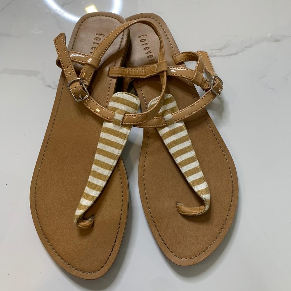 Forever21 nude sandals